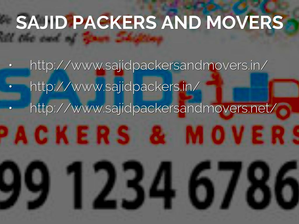 SAJID PACKERS AND MOVERS