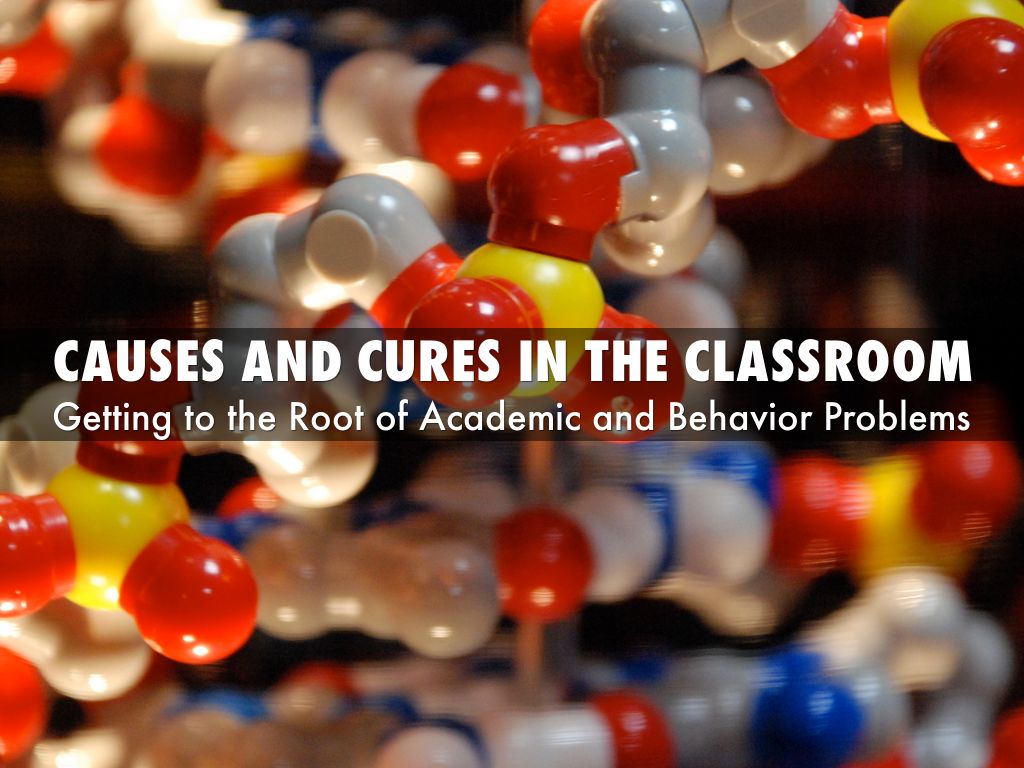 Causes and Cures in the classroom