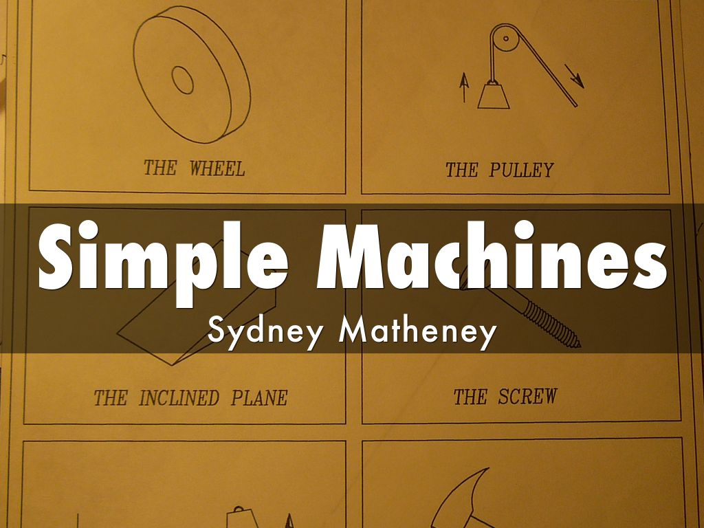 Simple Machines