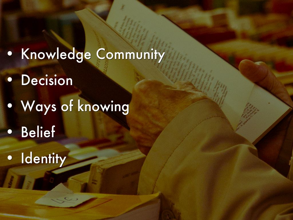 Tok presentation title picture