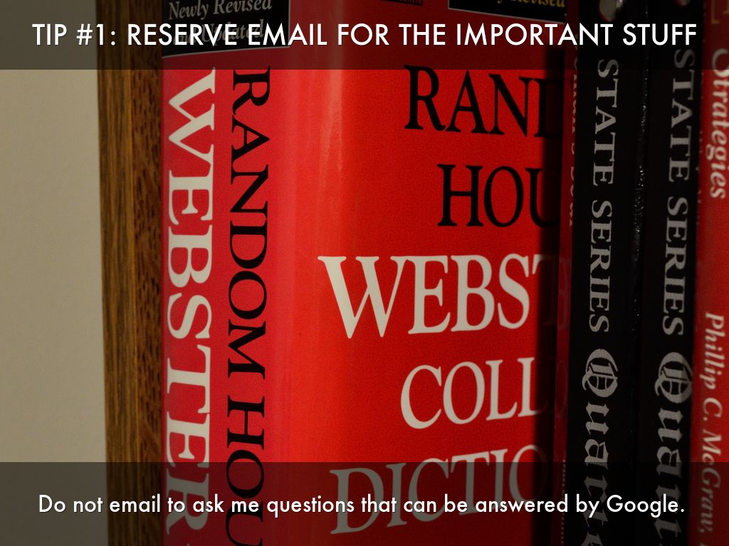 5 Tips for Emailing your Professor by Camille Freeman