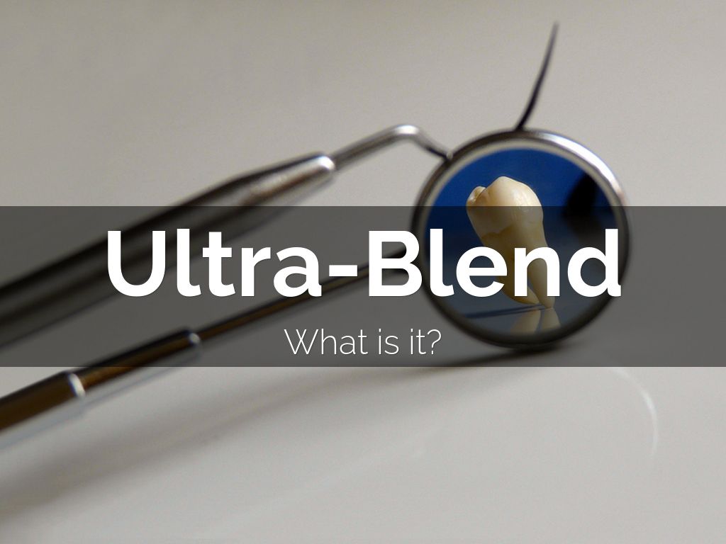 Ultra-Blend