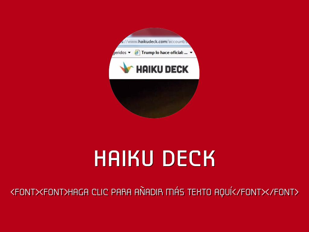 HAIKU DECK