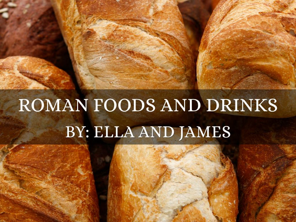 Roman Foods And Drink By Ella Simmonds