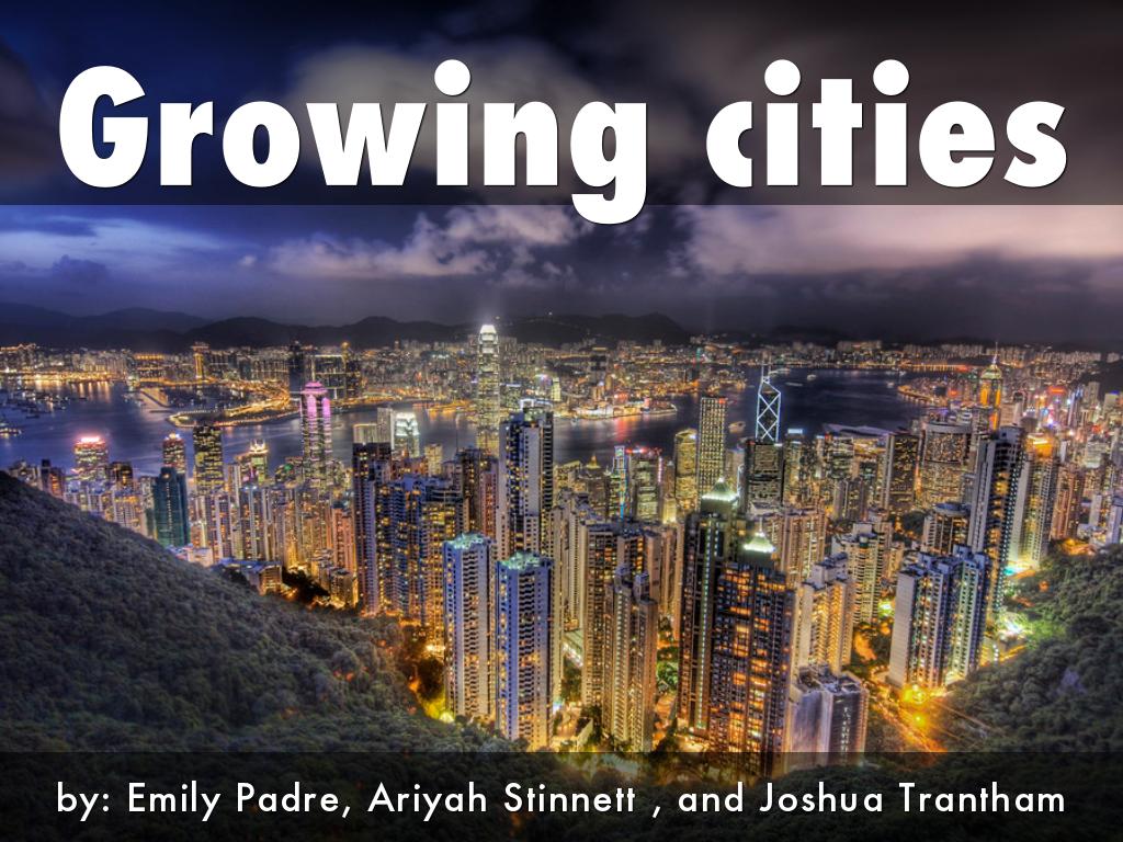 Growing cities