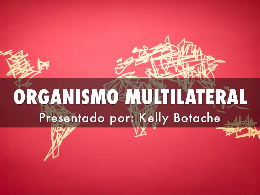 ORGANISMO MULTILATERAL