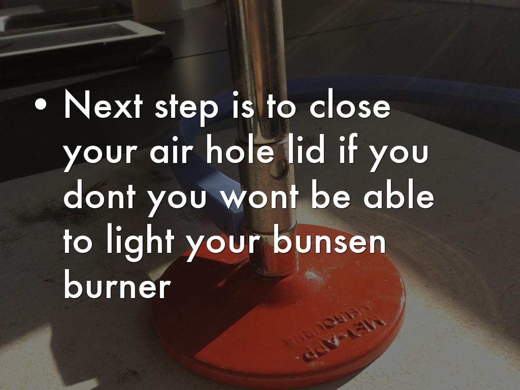 bunsen burner by sylvester desacada