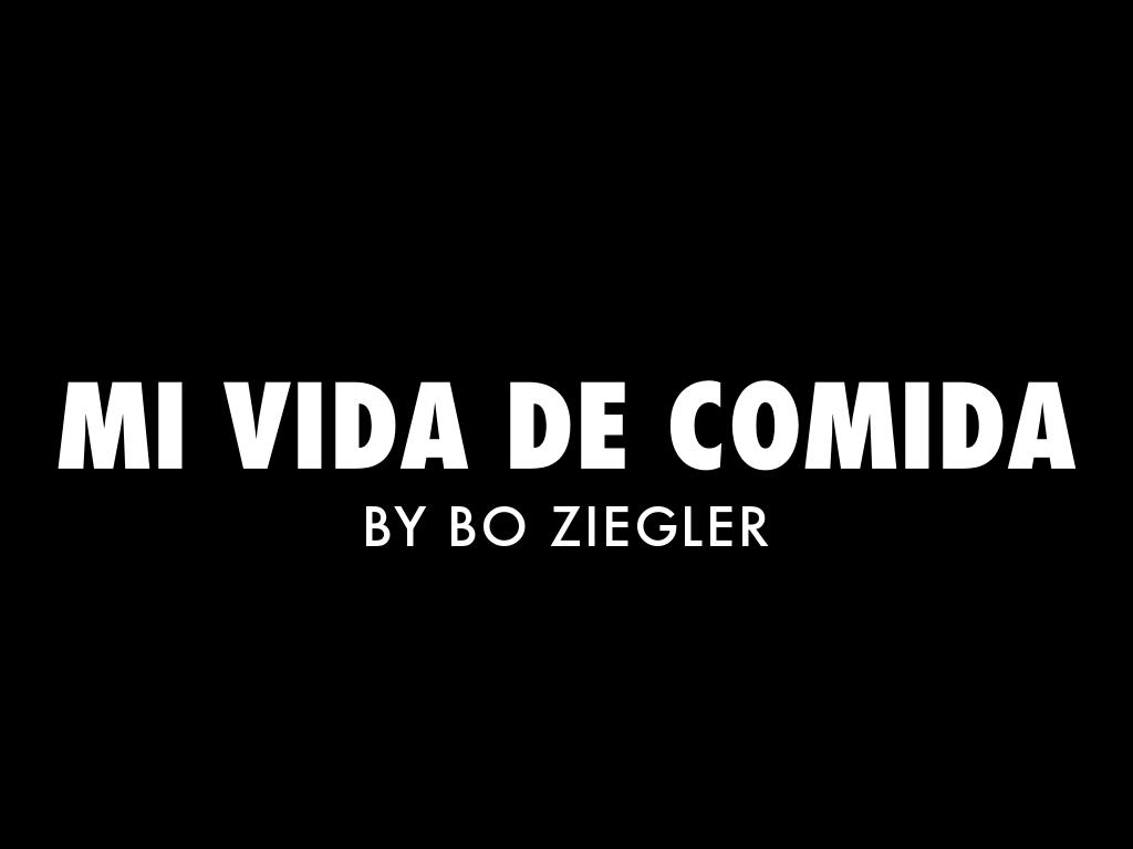 Presentation De Comidas