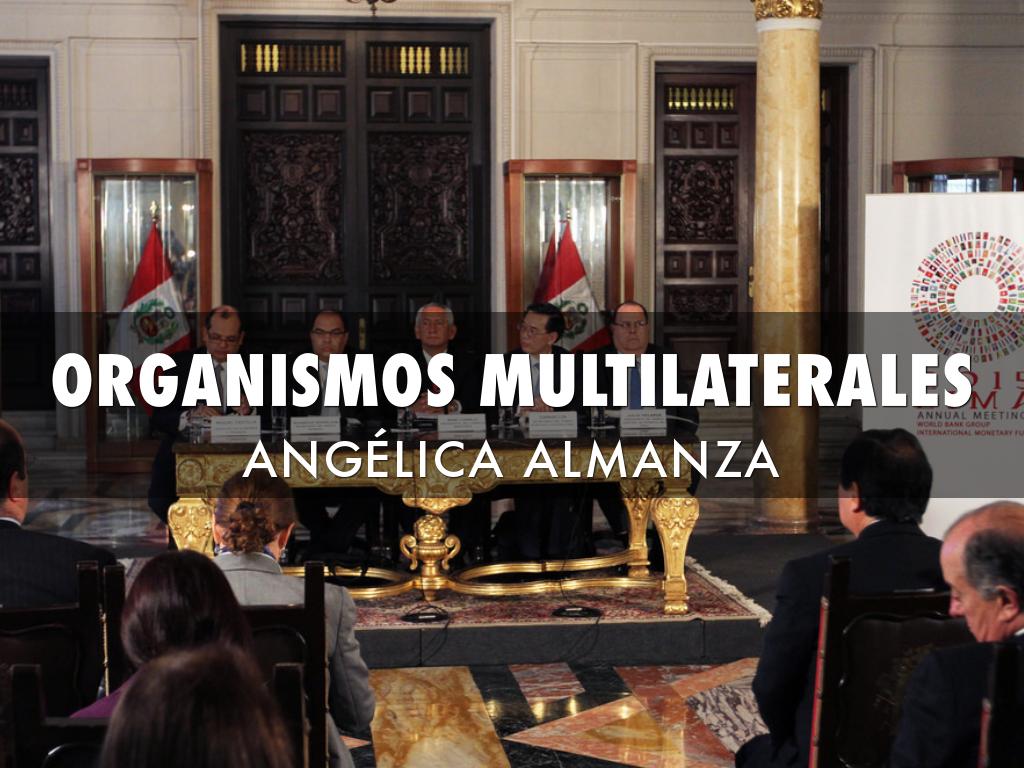 ORGANISMOS MULTILATERALES