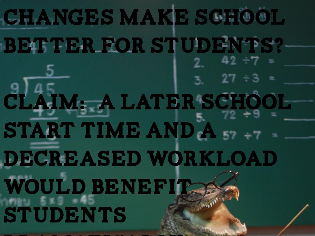 argumentative presentation