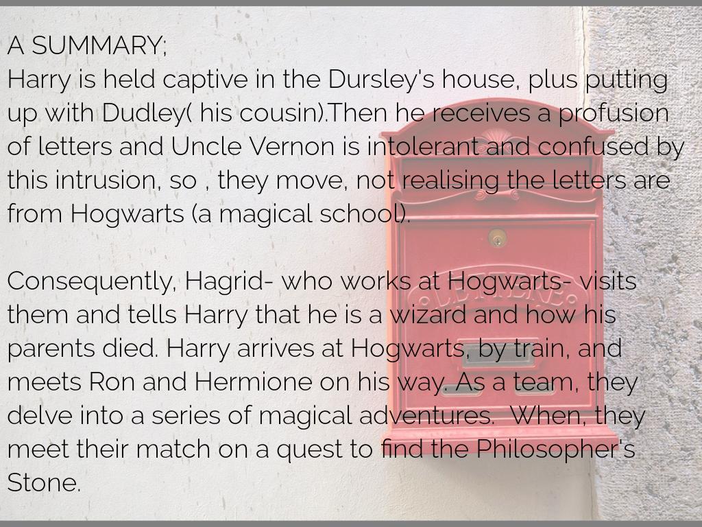 book review examples harry potter