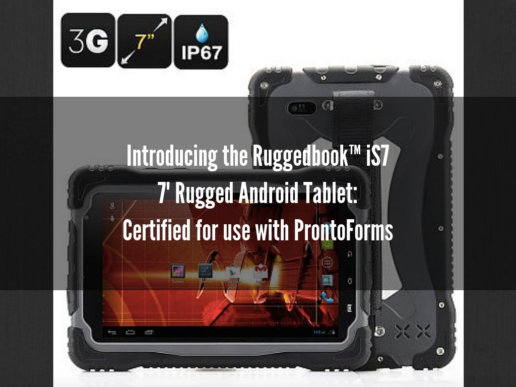 introducing the Ruggedbook™ iS7