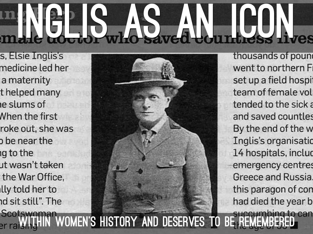 Dr. Elsie Inglis by Claire Robertson