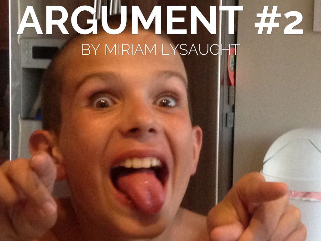 Argument #2