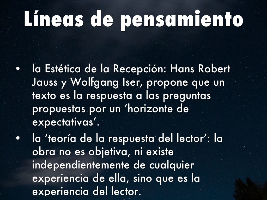 TEORÍA DE LA RECEPCIÓN by criss_16_ac