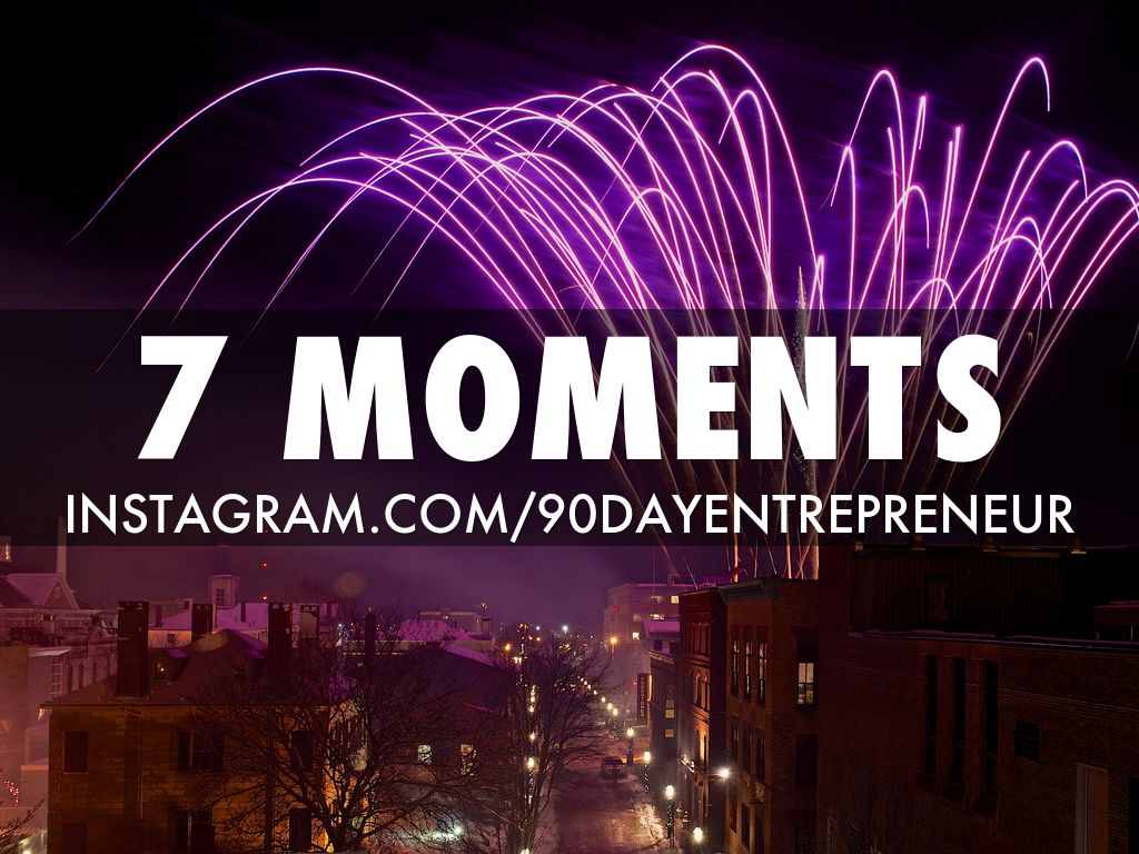 7 Instagram Moments by Brandon Schaefer