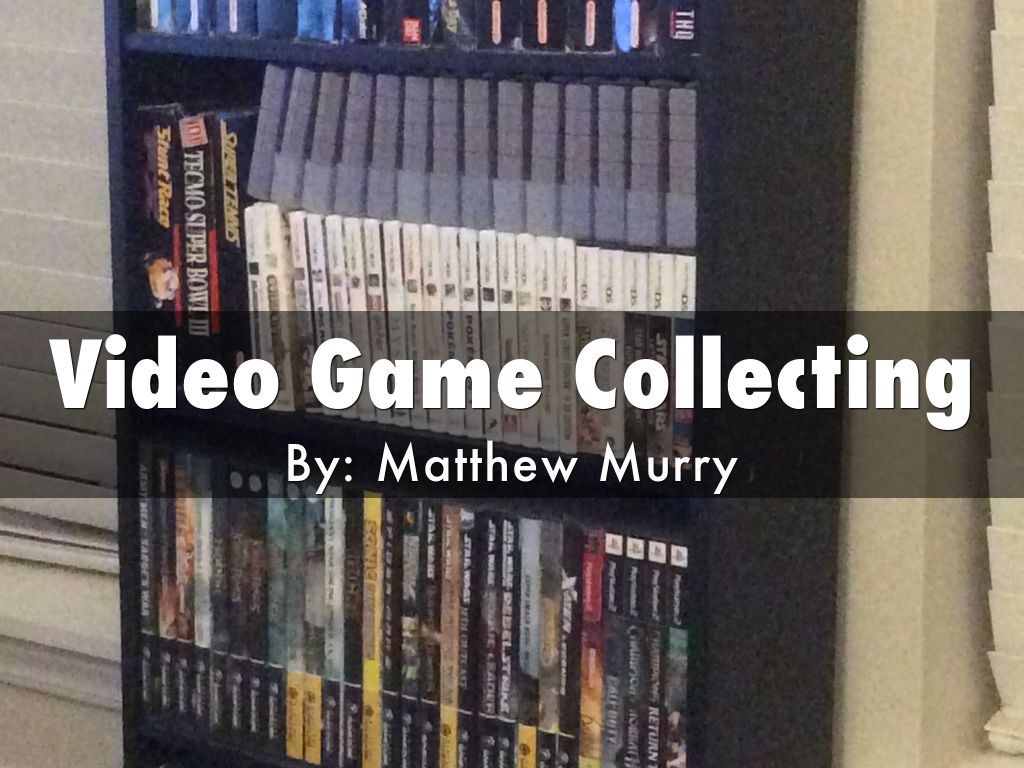Video Game Collecting