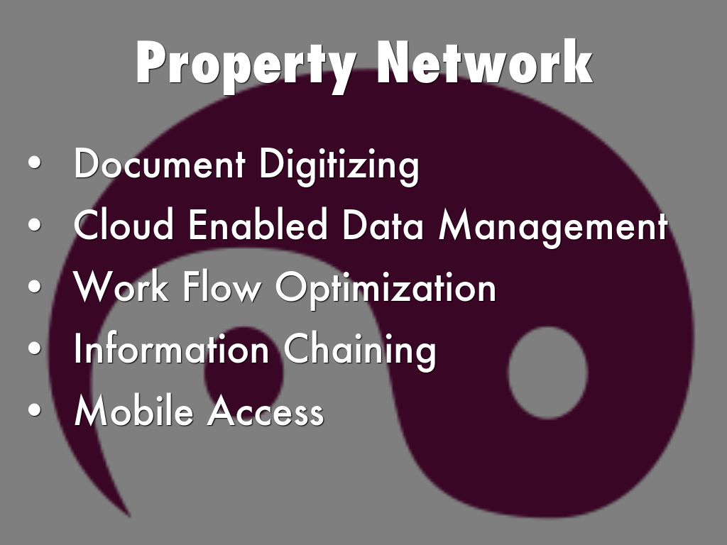 Property Network by Robert Ector