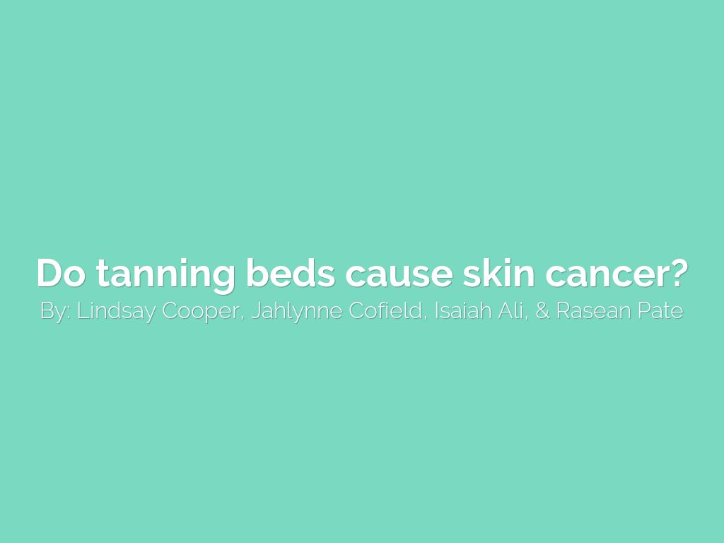 How Does Tanning Cause Skin Cancer CancerWalls