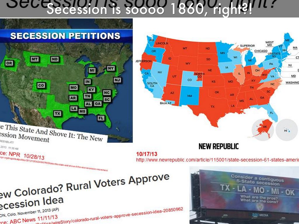 Slavery & Seccession by Mike Welker