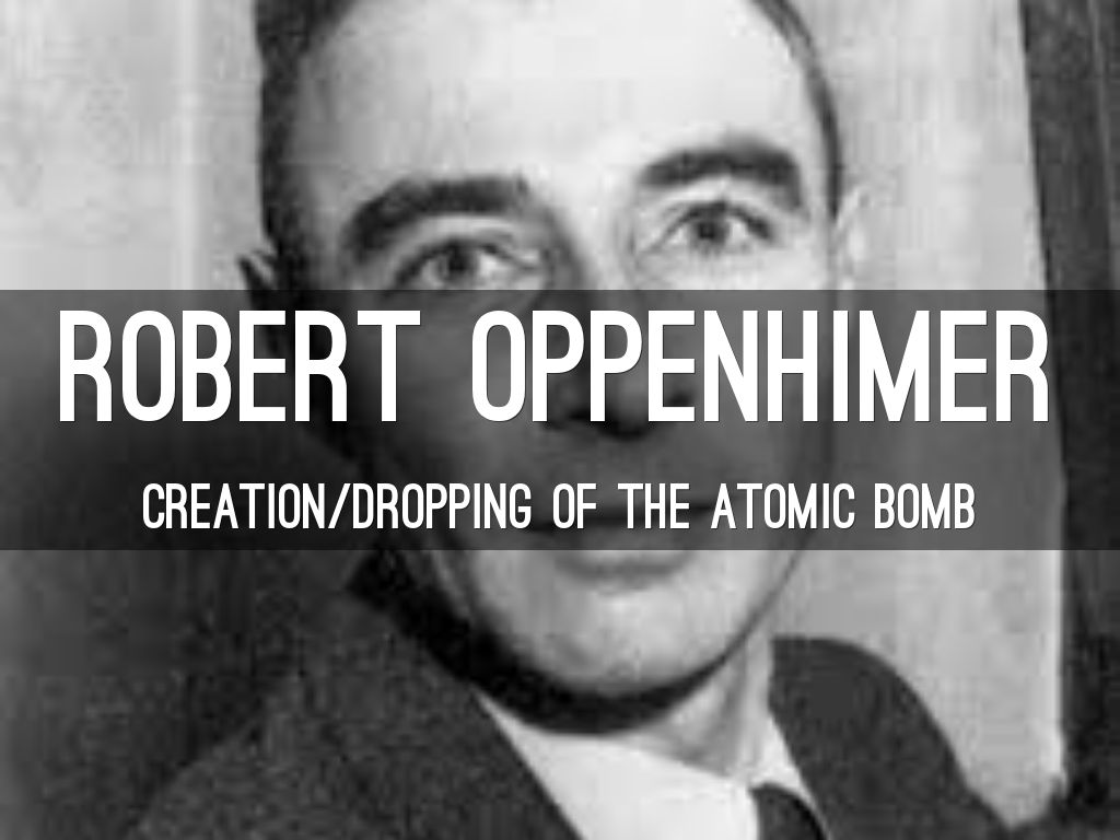 Robert Oppenhimer
