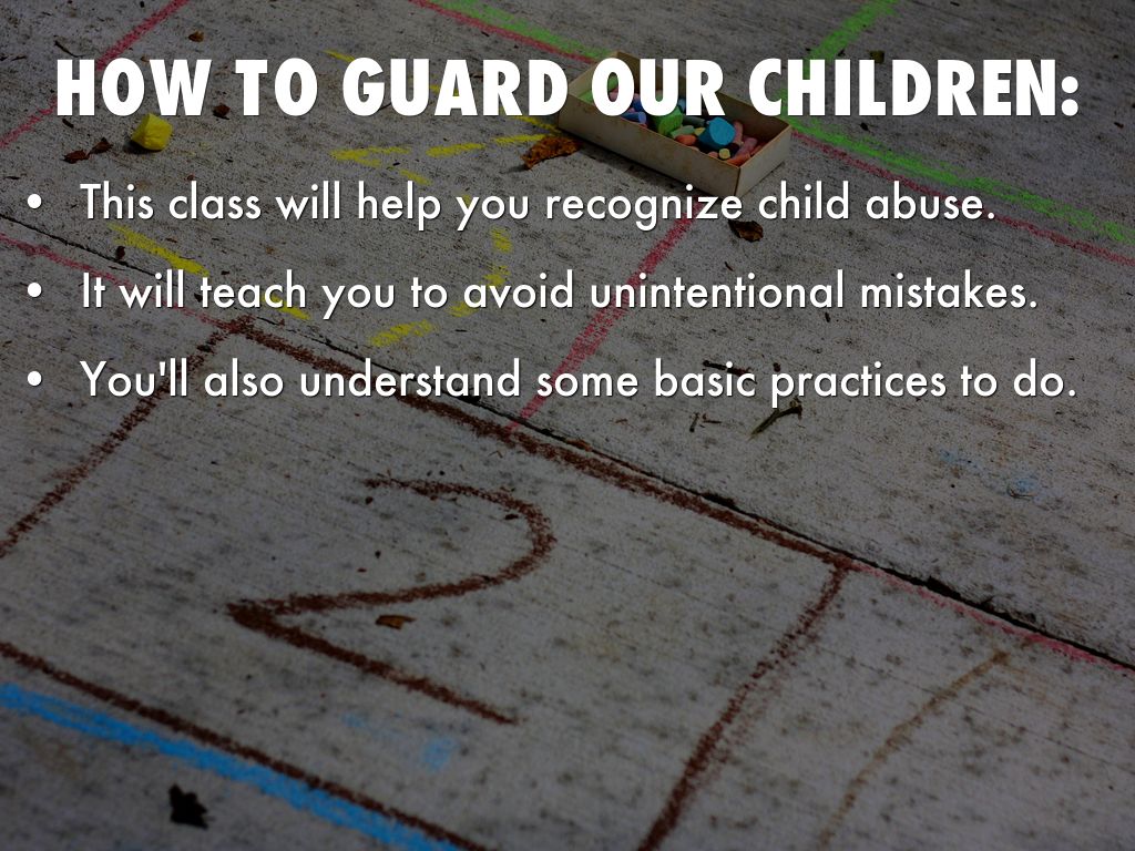FBC Child Protection Class by