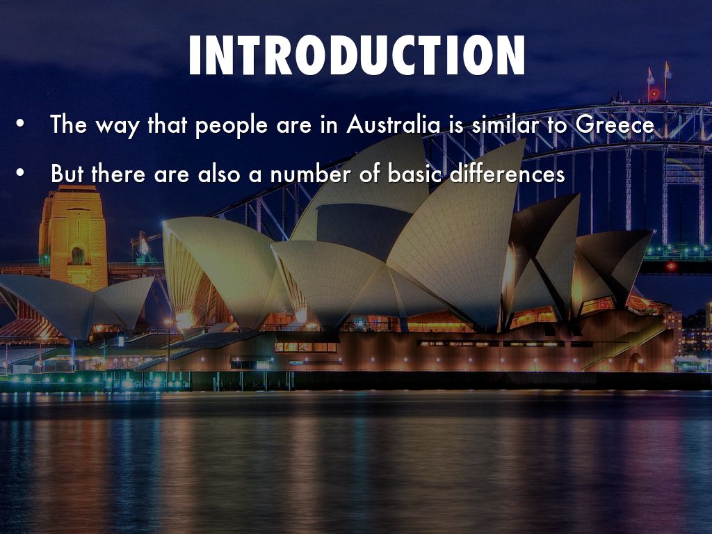 Greece and Australia by Duncan Goddard