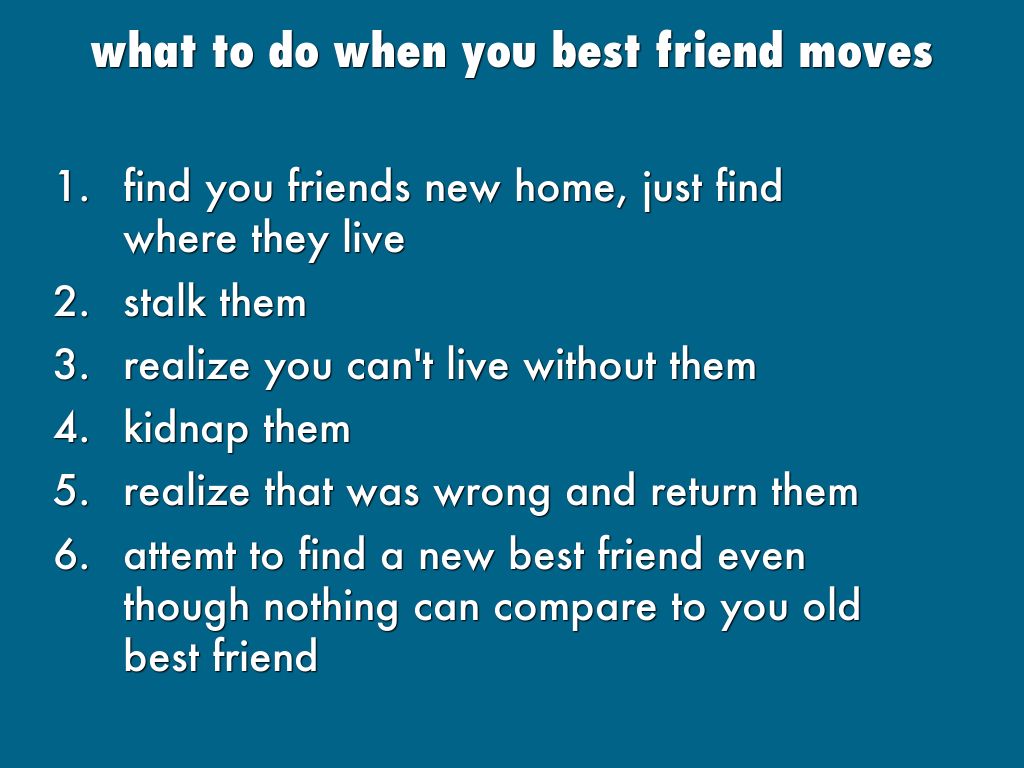 What To Do When You Lose A Best Friend