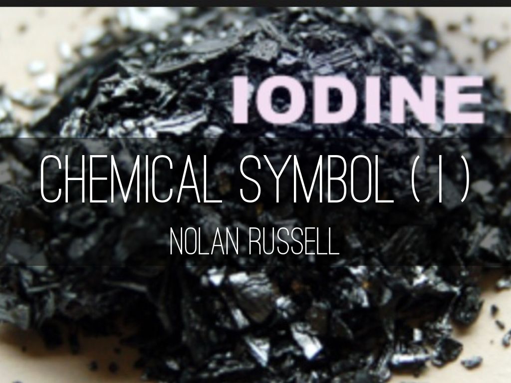 Iodine 