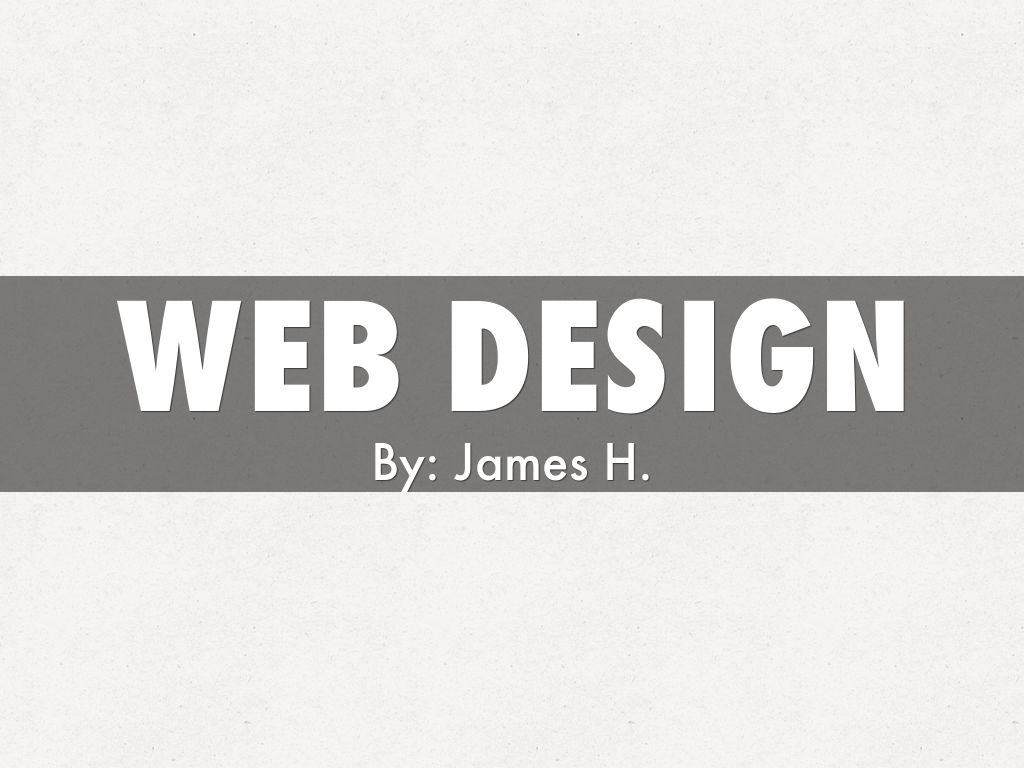 Web design
