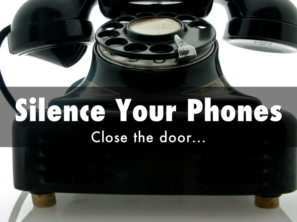 Silence Your Phones by Zara Altair