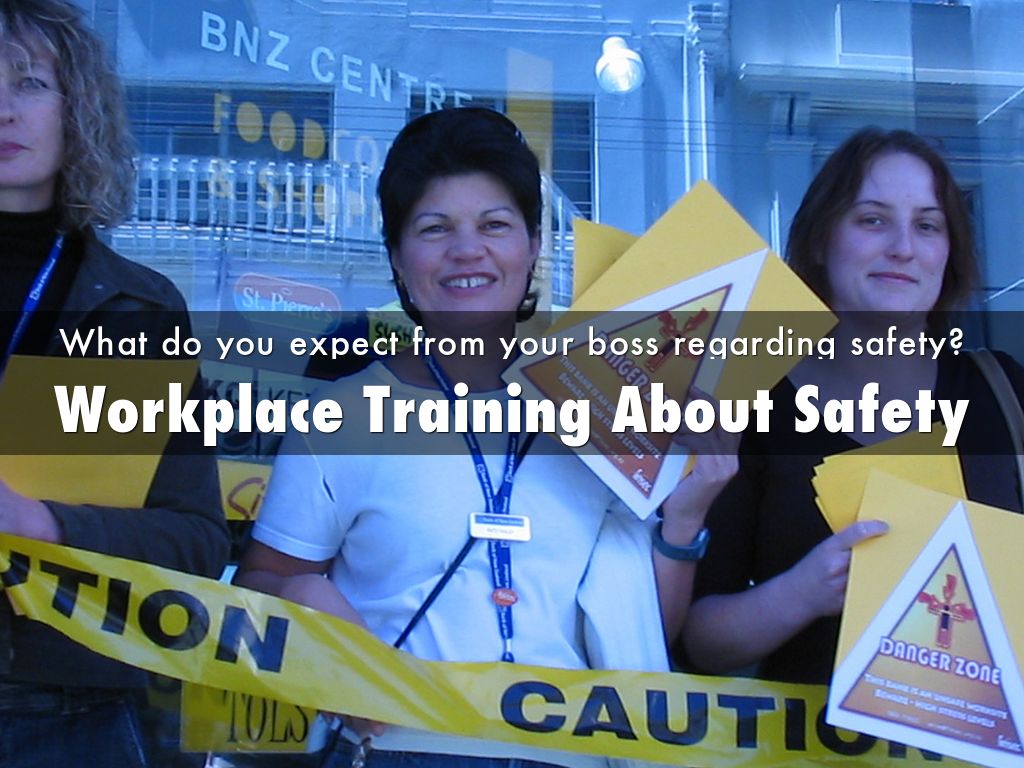 Copy of Workplace Training About Safety