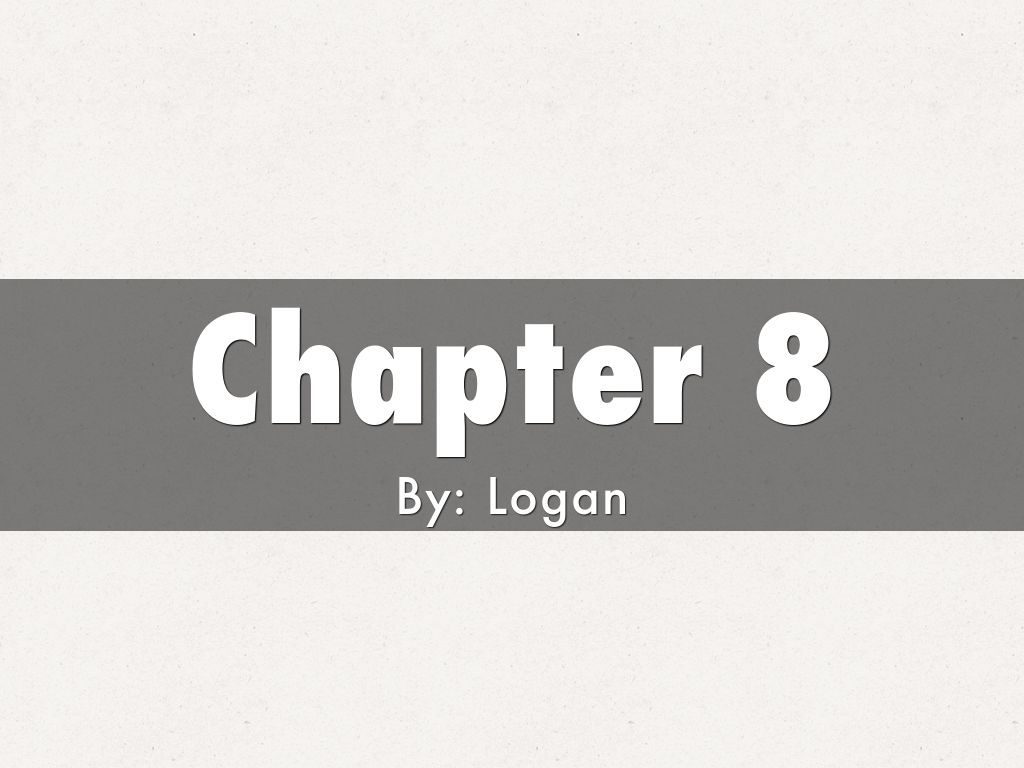 Chapter 8