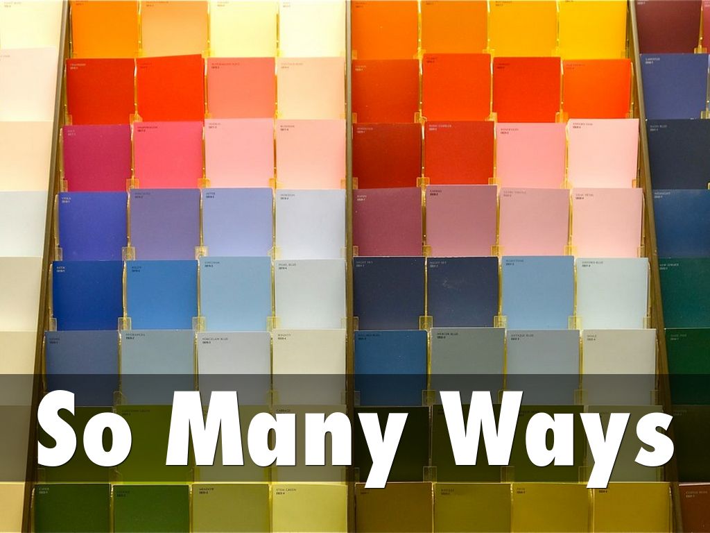 So Many Ways To Share