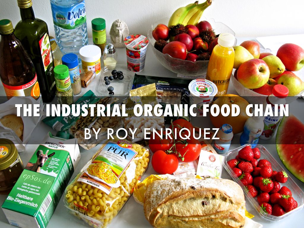 THE INDUSTRIAL ORGANIC FOOD CHAIN
