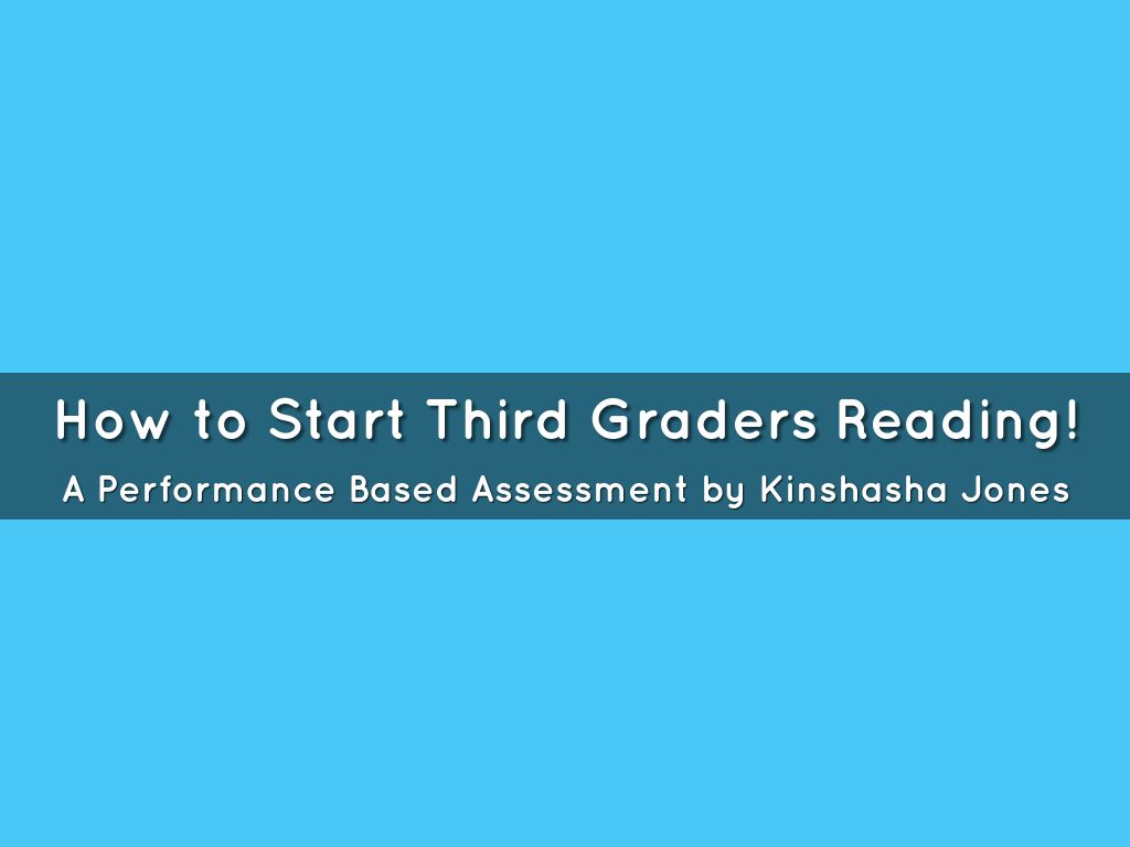 How to Start Third Graders Reading! by shashadunton