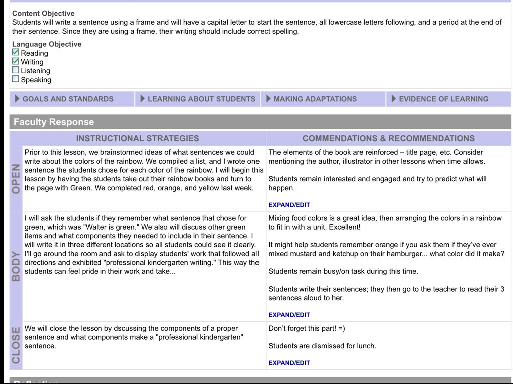 Cst Lesson Frame Example Copy of Copy of CST iSupervision 1.05 by Randall