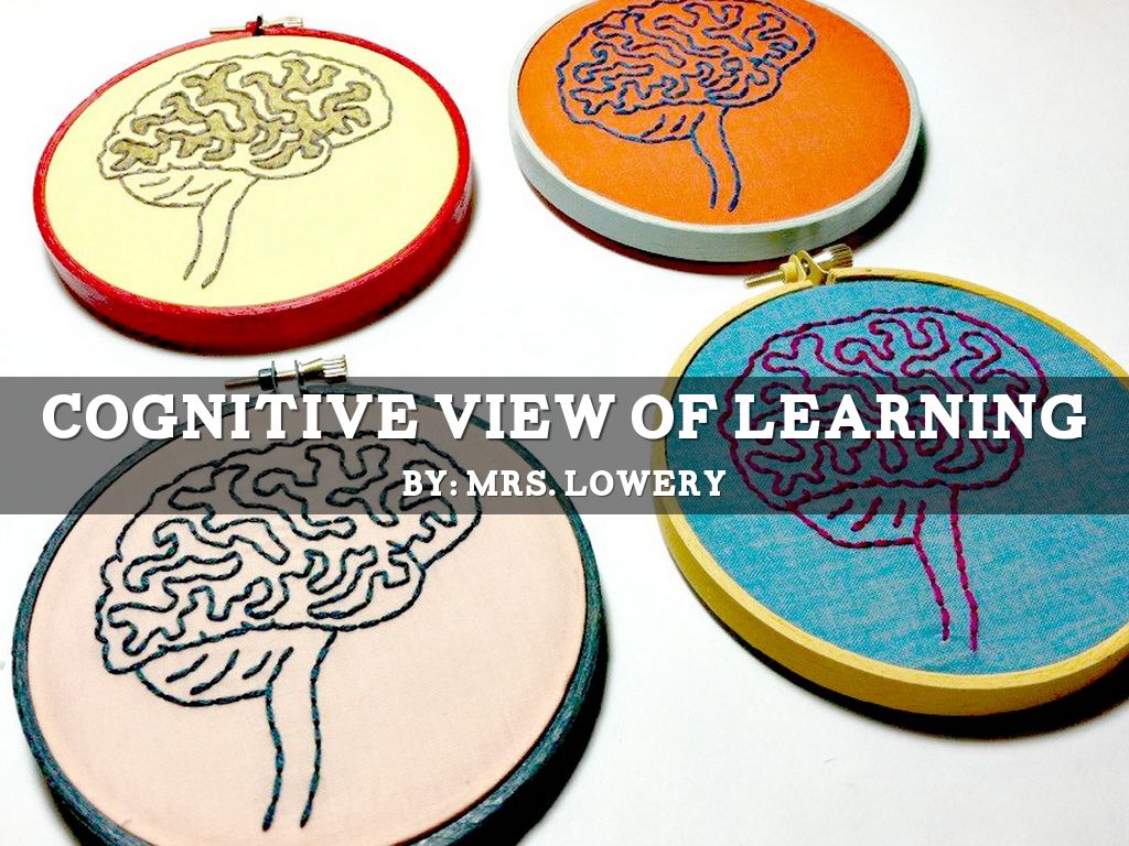 cognitive view of learning
