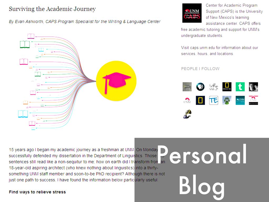 CAPS Creating Content by UNM CAPS