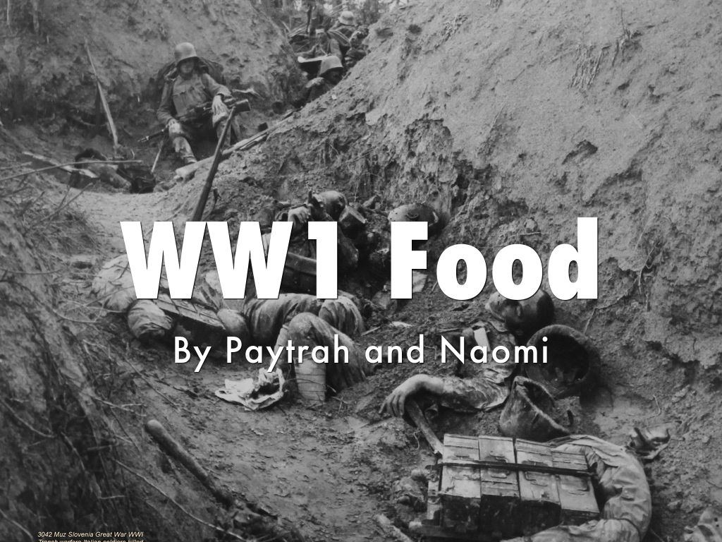 WW1 Food