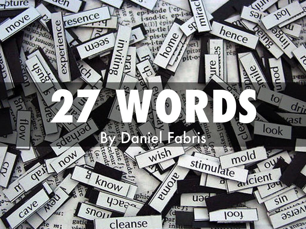 27 Words