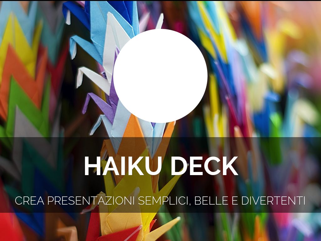 Che cos'è Haiku Deck?