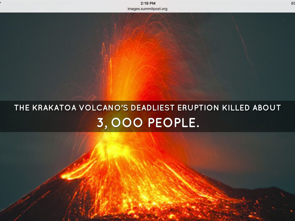 Krakatoa Volcano by Kenna Loewe