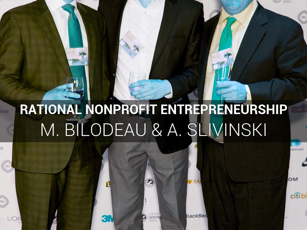 RATIONAL NONPROFIT ENTREPRENEURSHIP