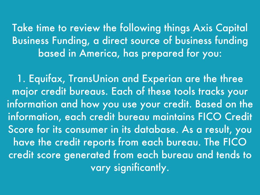 Credit Score Facts You Should Know on Axis Capital