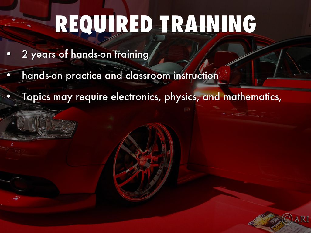 Auto body mechanic career research by angelc277