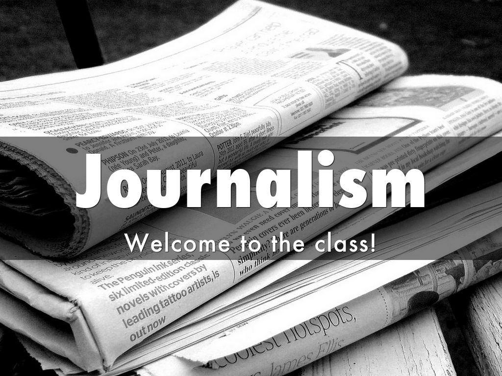 to Journalism! by Katrina Hegeman Janove
