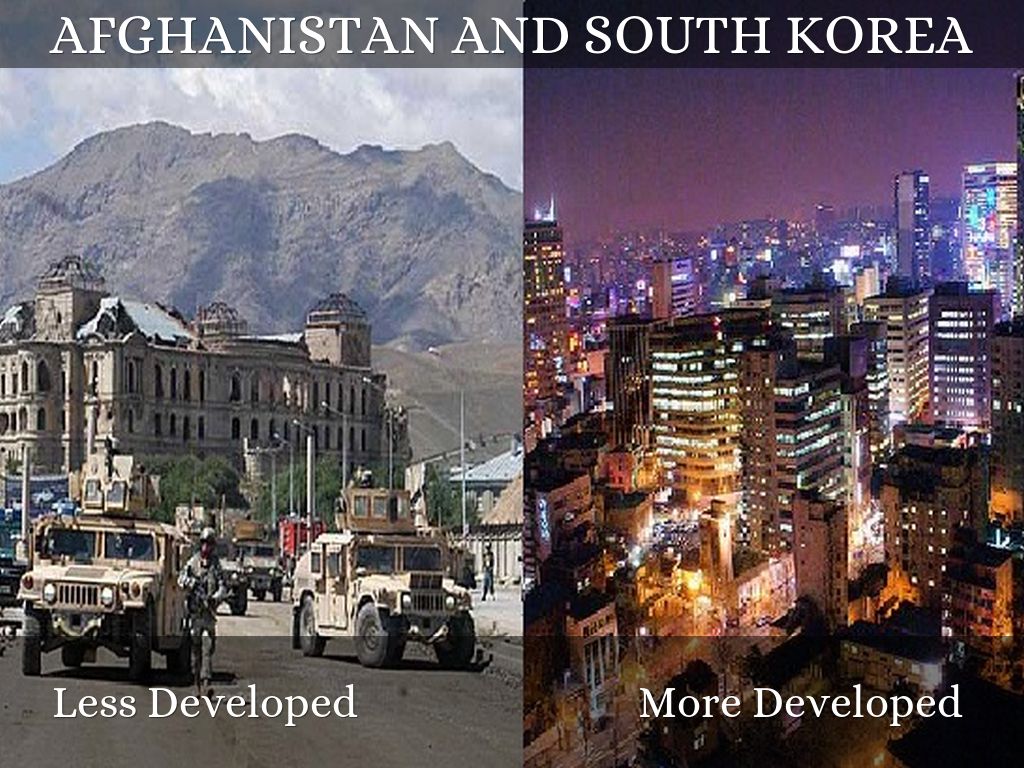 Afghanistan and South Korea