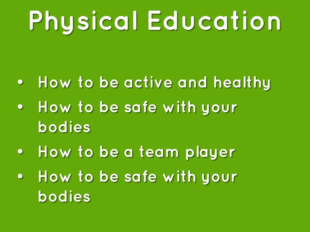 What Does PE Stand For By Samantha Dawn