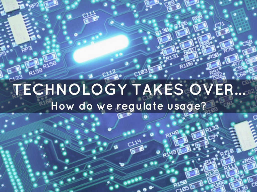 Technology takes over...